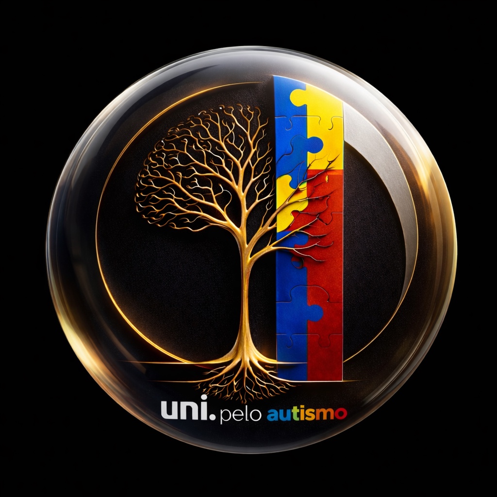 Selo da iniciativa uni. pelo autismo